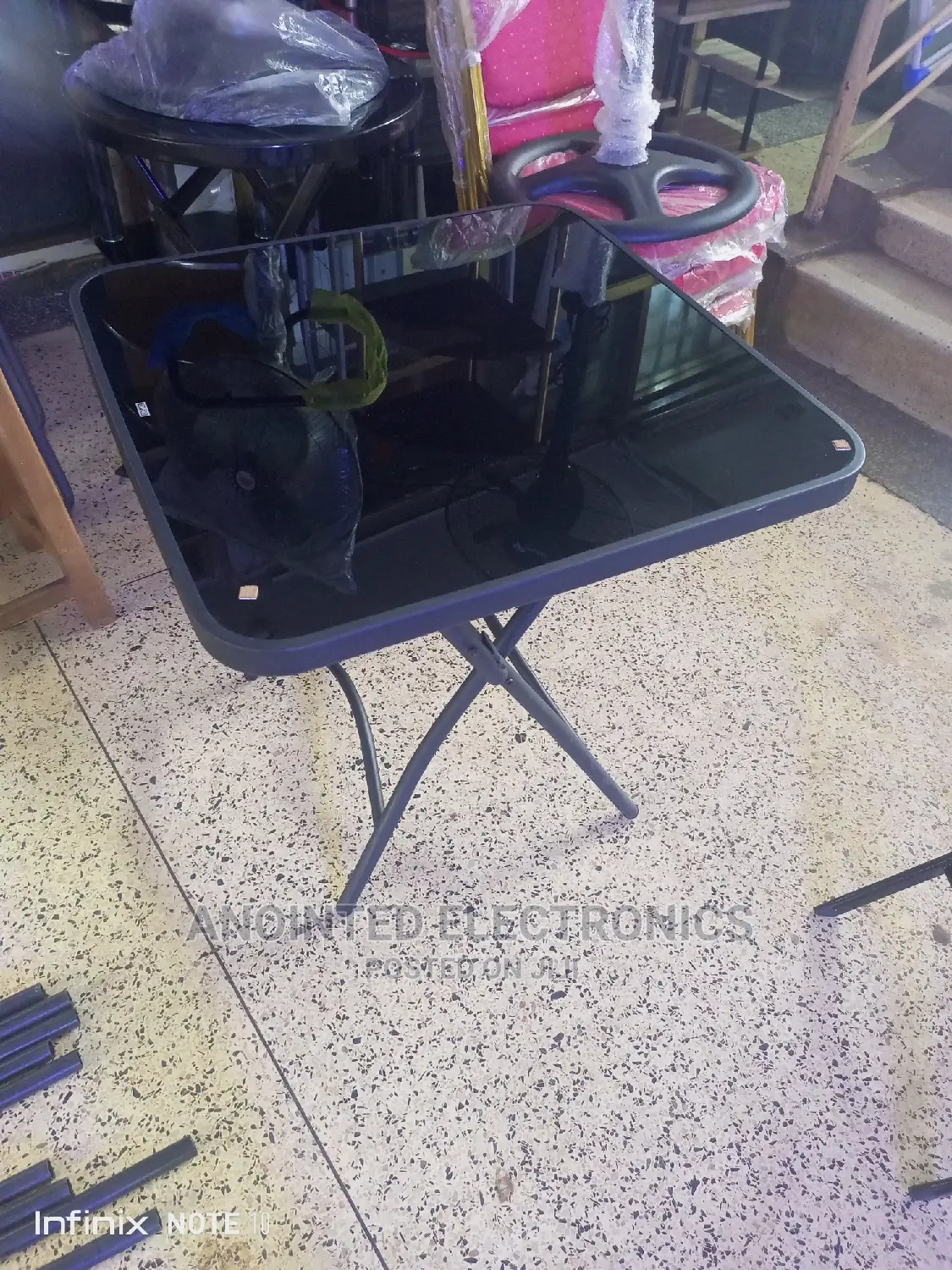 Foldable Glass Table's
