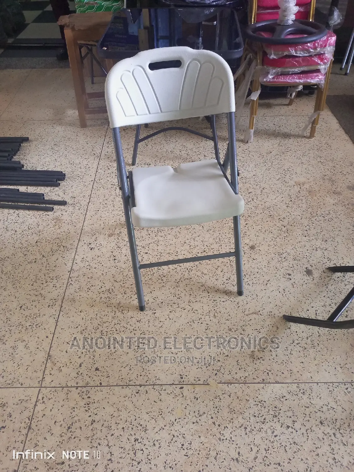 Foldable Glass Table's and a Chair