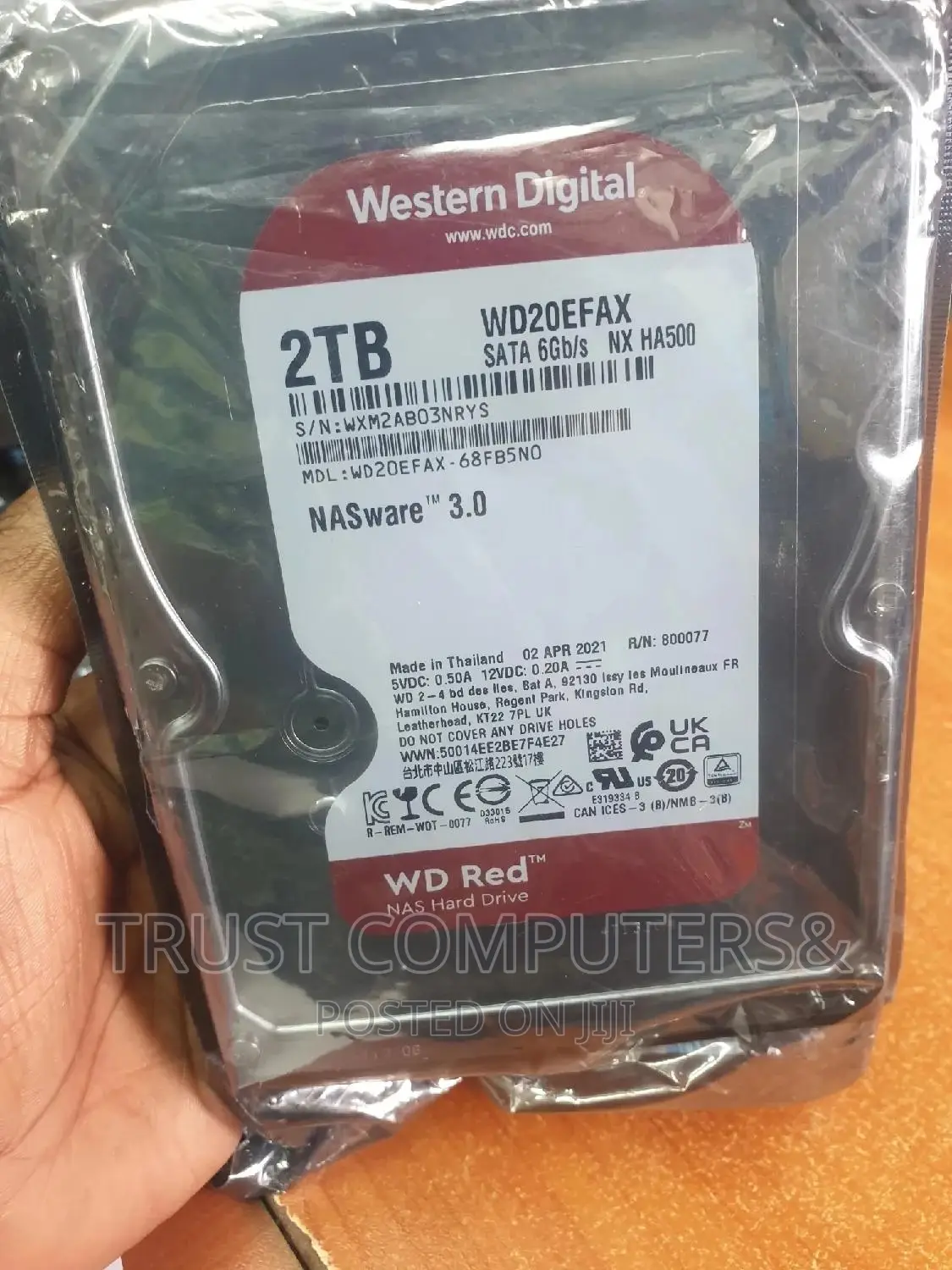 2tb Nas Hard Drive WD