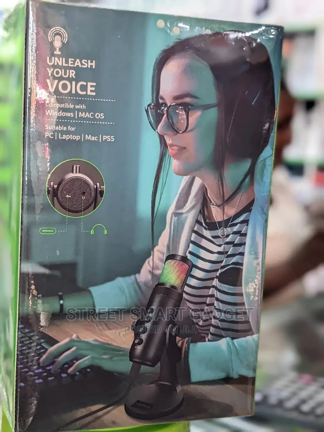 Vertux Cardioid Gaming Microphone 