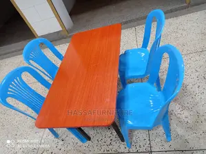4seaters Wooden Restaurant Set