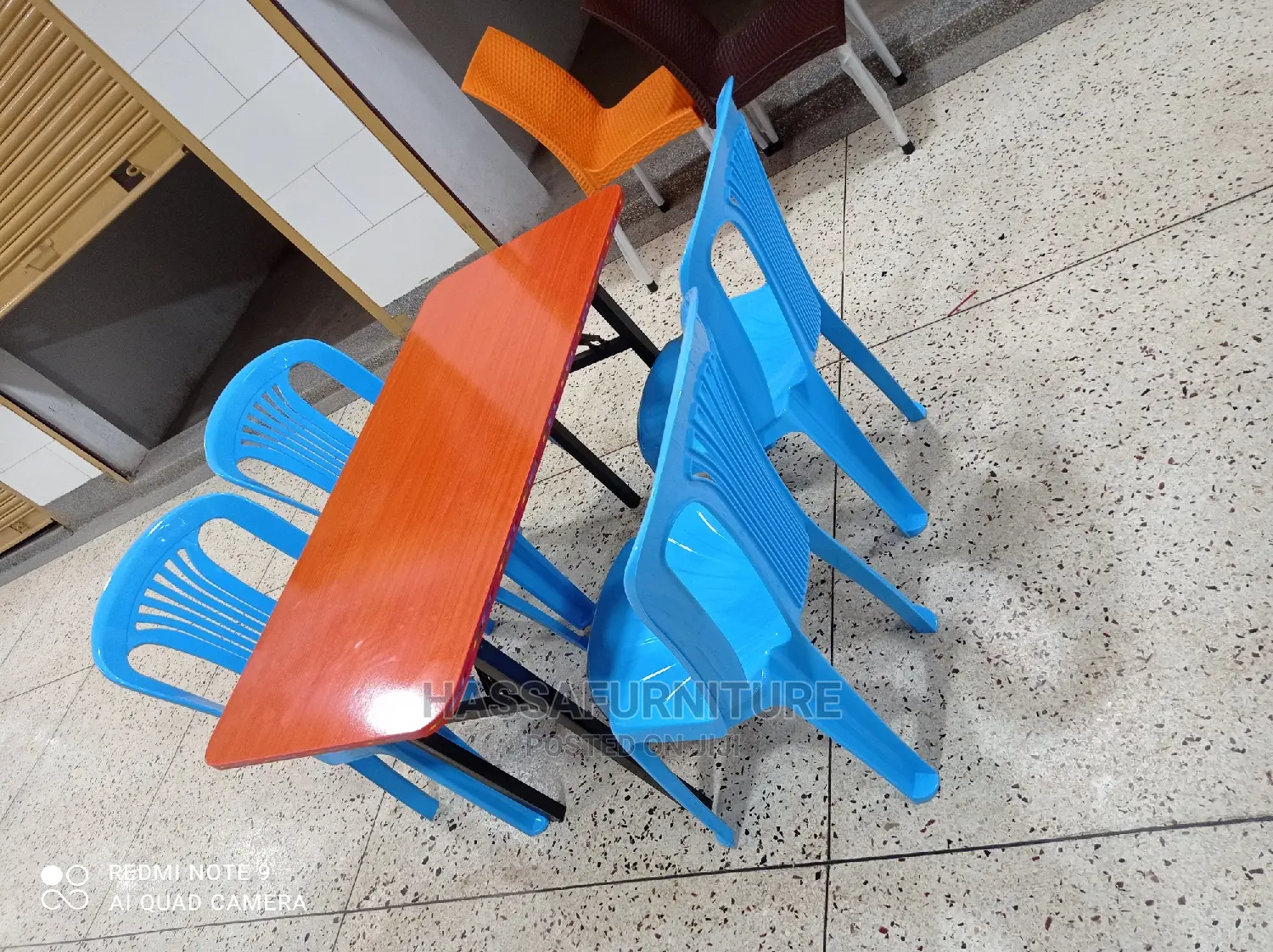 4seaters Wooden Restaurant Set