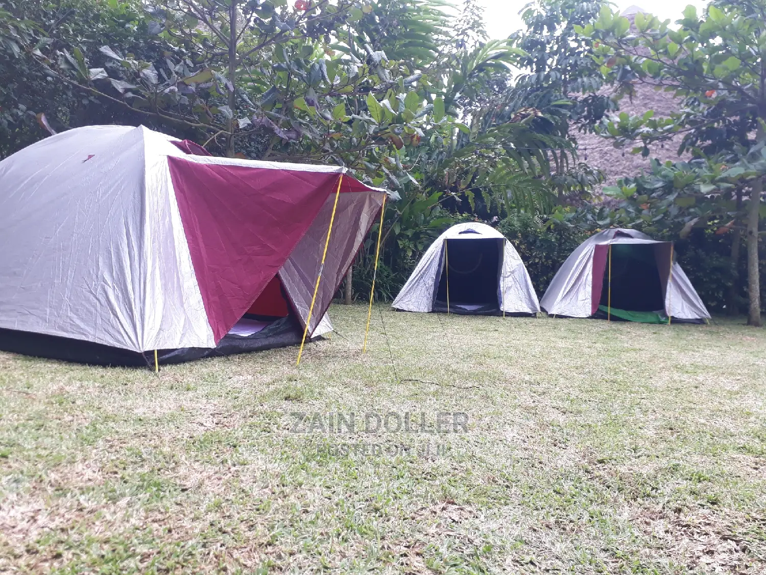 Tents and Mattresses