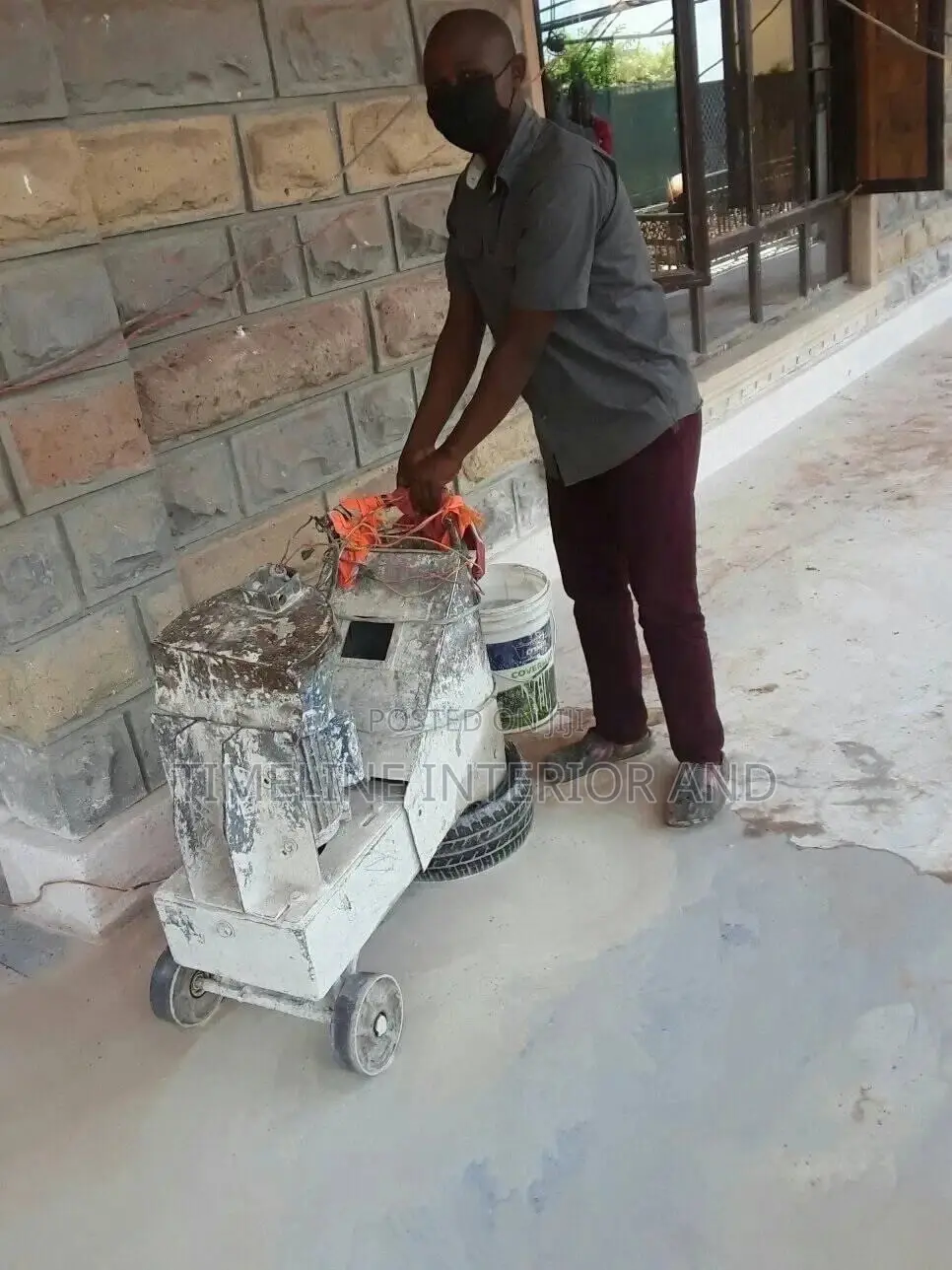 Terrazzo Flooring in Fortpotral Site.