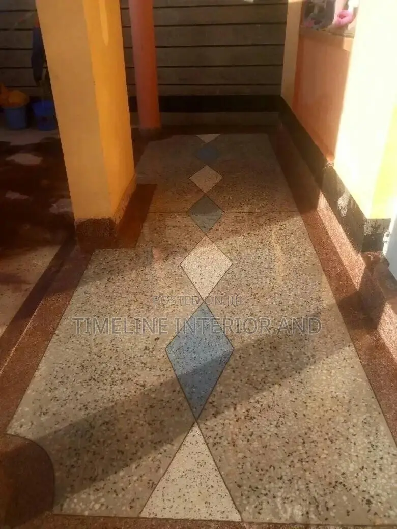 Terrazzo Flooring in Kasagati Town.