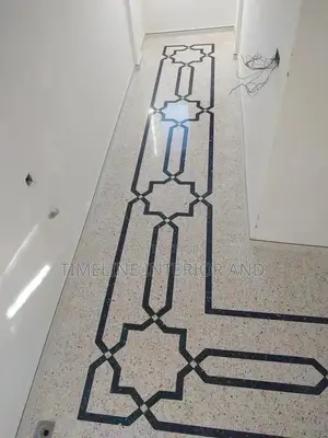Terrazzo Corridor Designs.