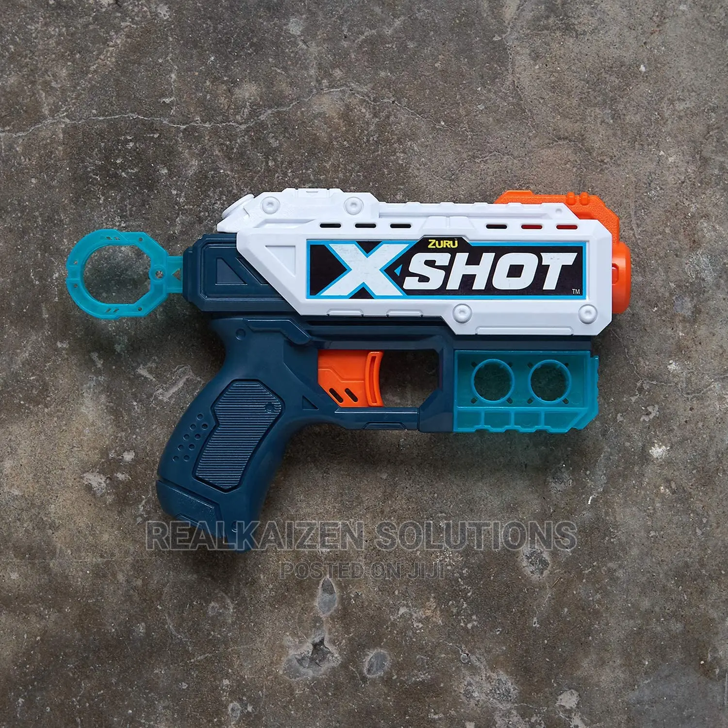 ZURU X-Shot Excel Double Kickback Foam 8 Dart Blaster Gun