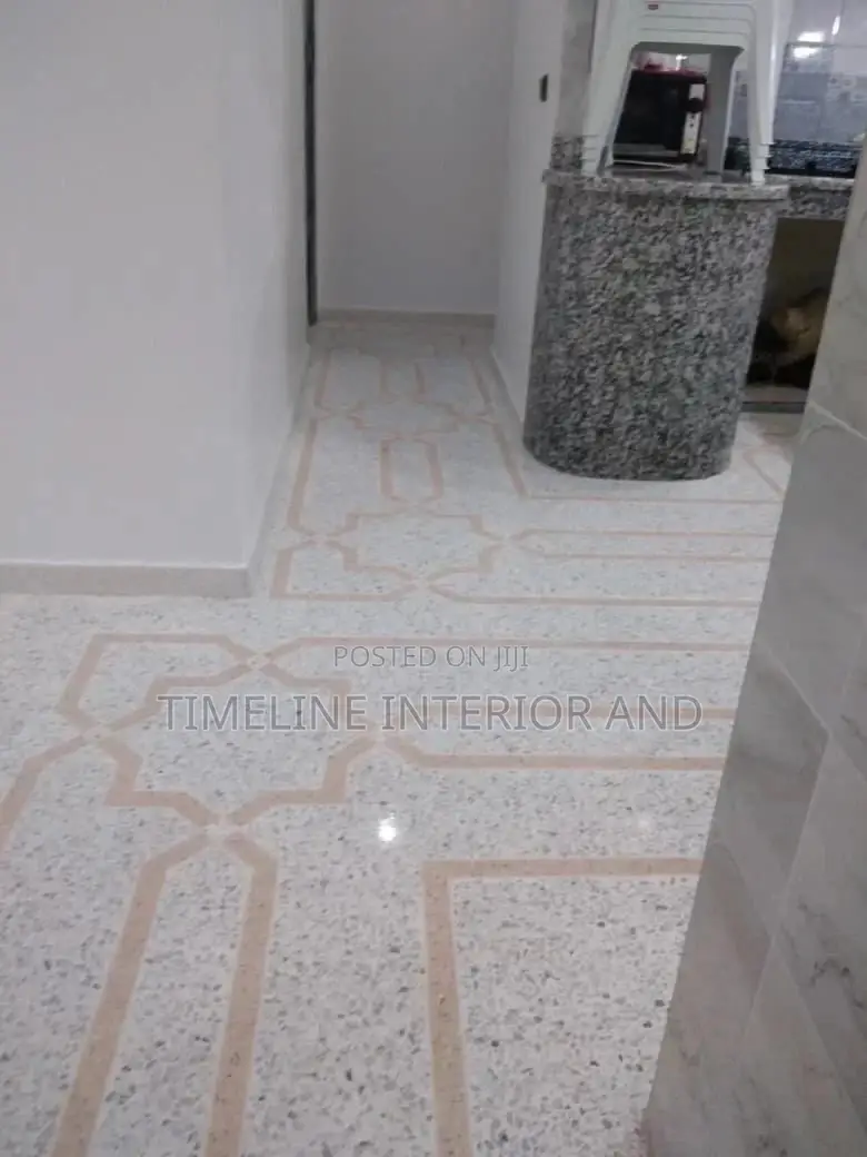 Terrazzo Upstairs Flooring in Buziga Site.