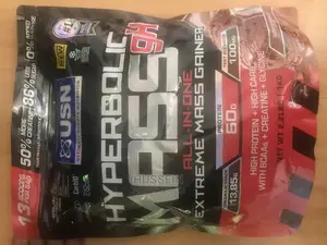 Hyperbolic Mass Gainer 1kg Strawberry Discount