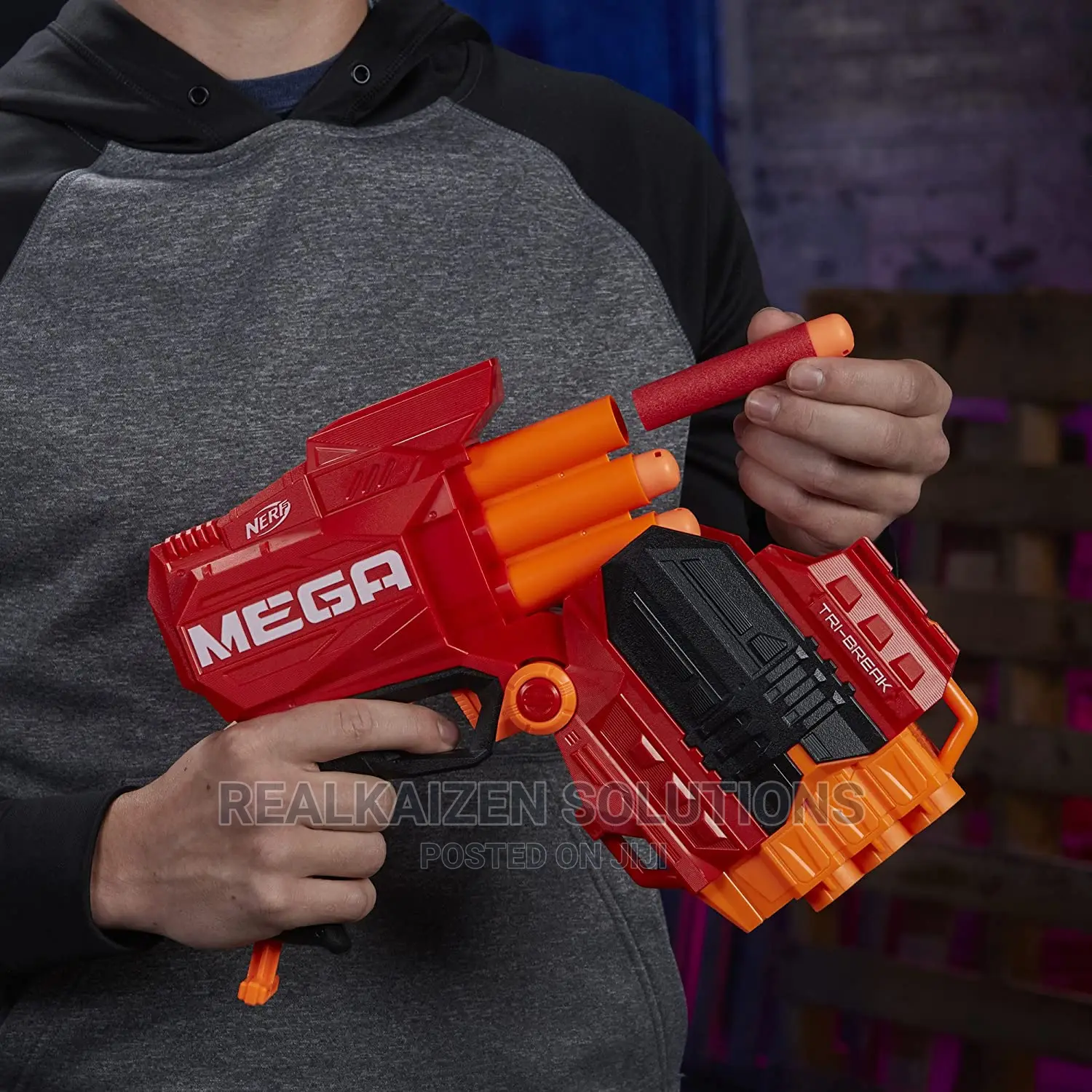 Nerf N-Strike Mega Tri-Break Dart Blaster Gun