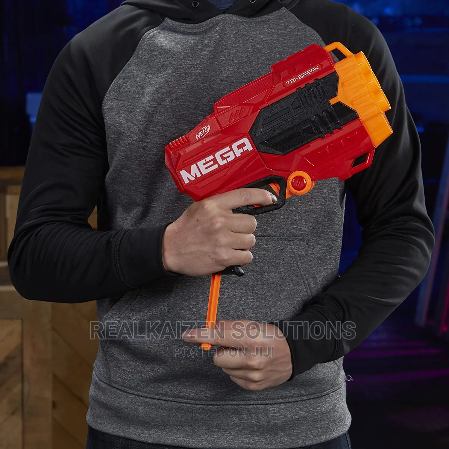 Nerf N-Strike Mega Tri-Break Dart Blaster Gun