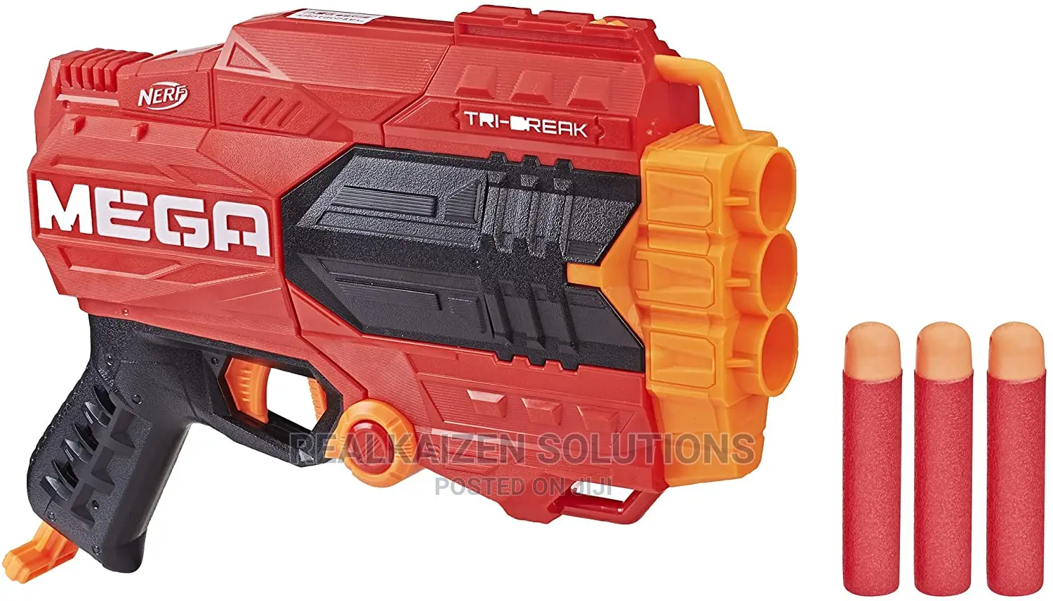 Nerf N-Strike Mega Tri-Break Dart Blaster Gun
