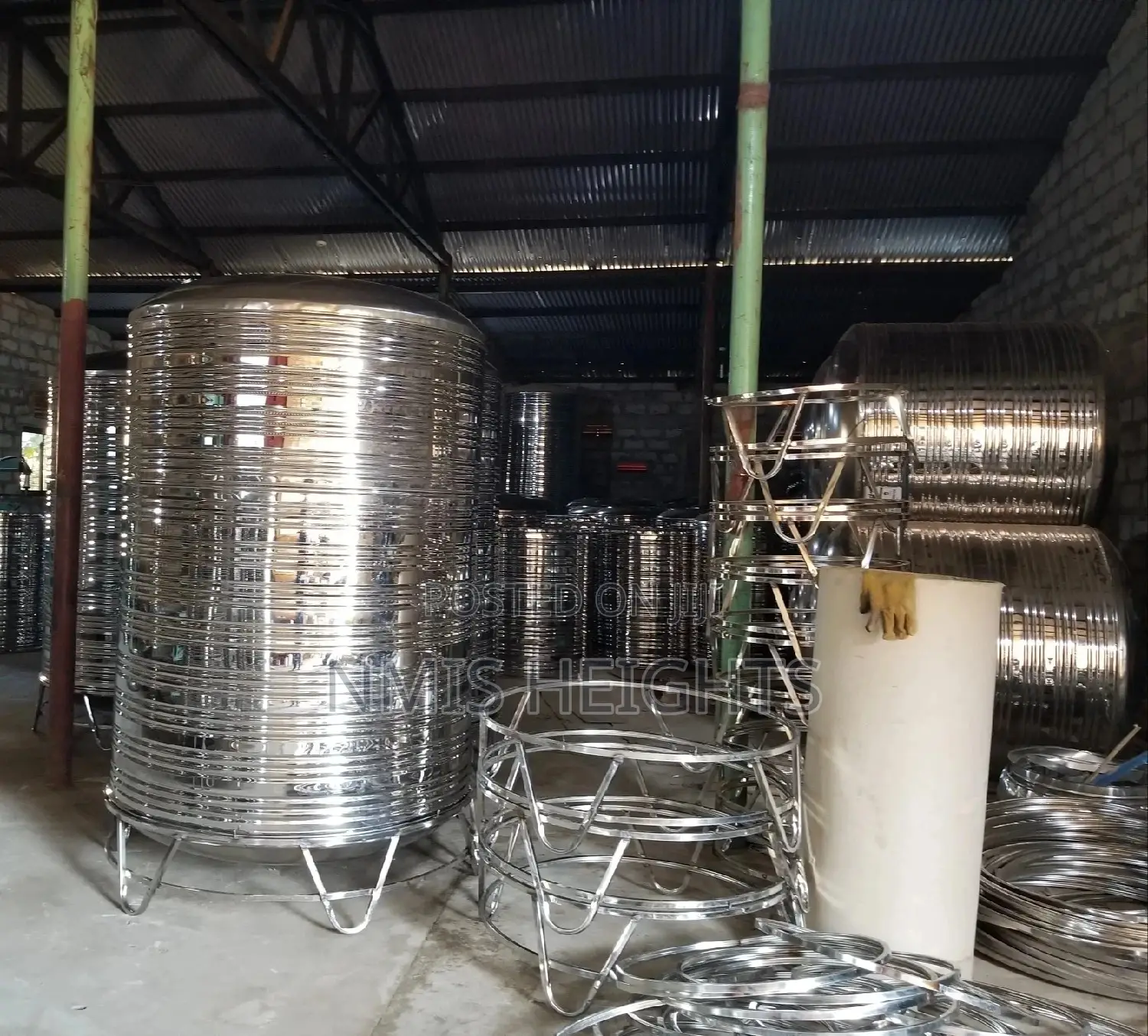 Health First With Stainless Steel Tanks