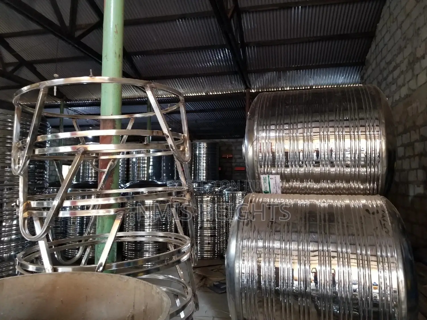 Health First With Stainless Steel Tanks