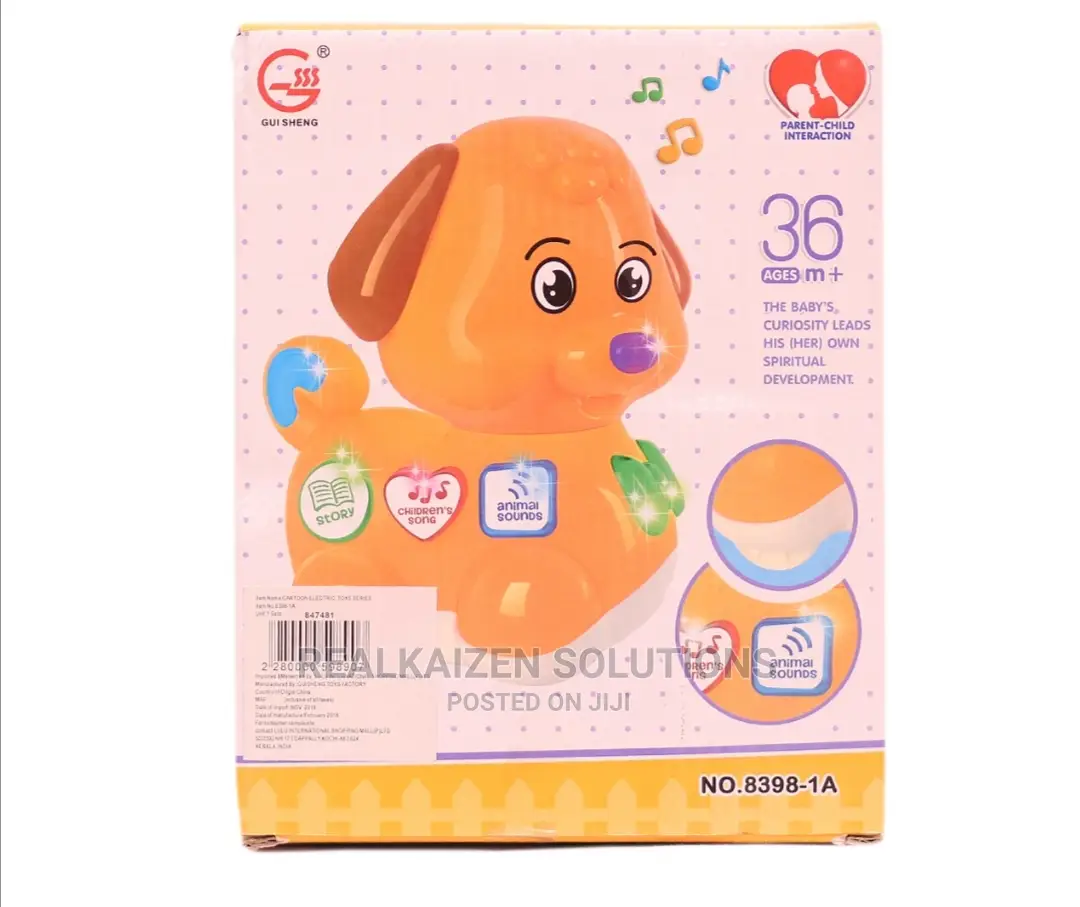 Panda Dog Cat Kid Learn Light Singing Story Animal Sounds