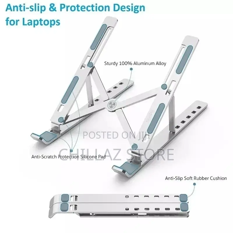 Metallic Laptop Stand