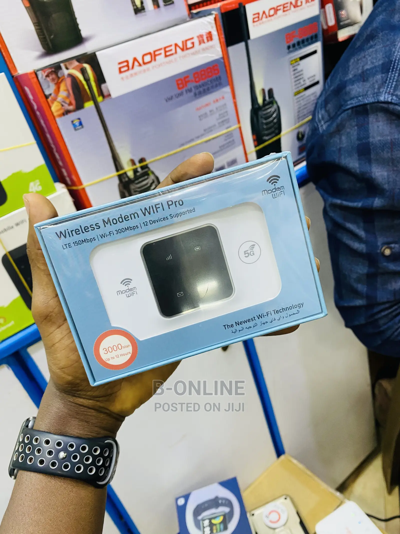 4G LTE Wireless Modem Wifi Pro With 12hrs Battery in Central Division