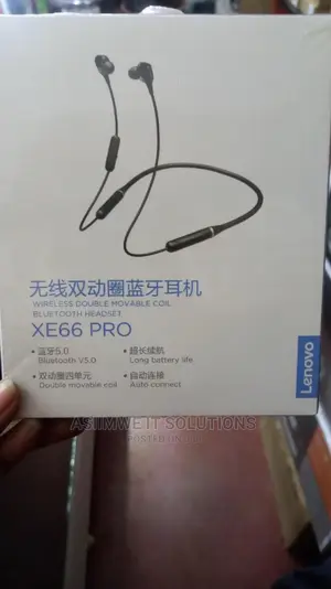 Lenovo XE66 Neckband Wireless Earphones