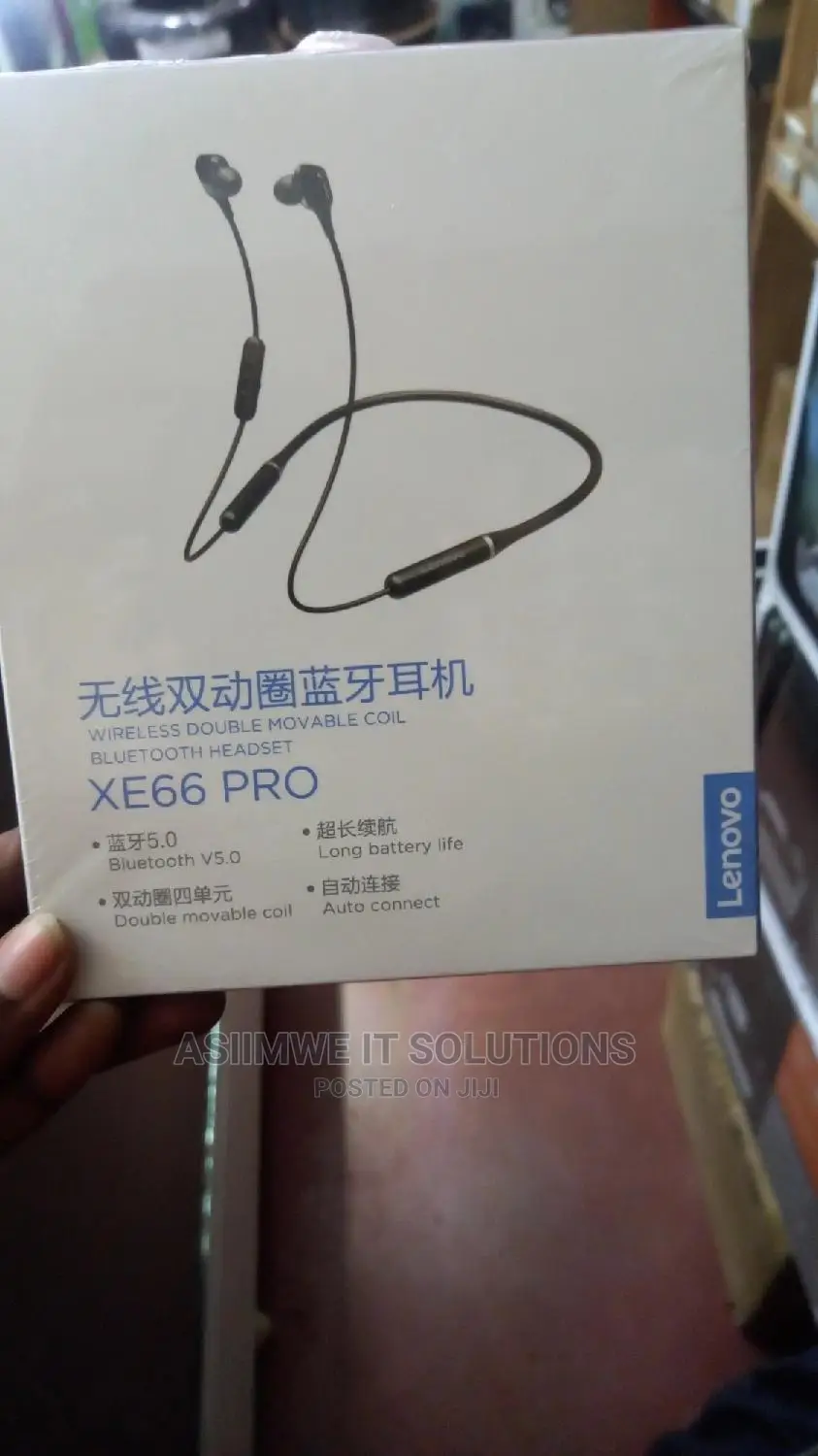 Lenovo XE66 Neckband Wireless Earphones