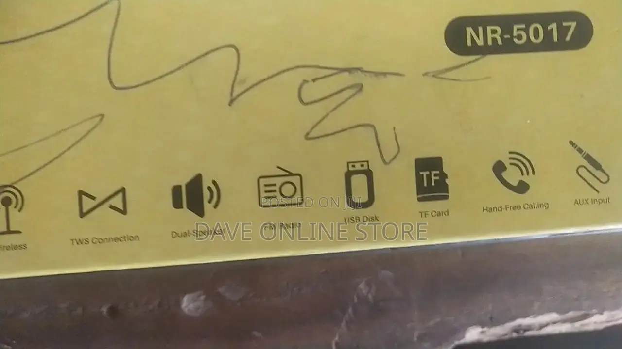 New Rixing Wireless Sound Bar