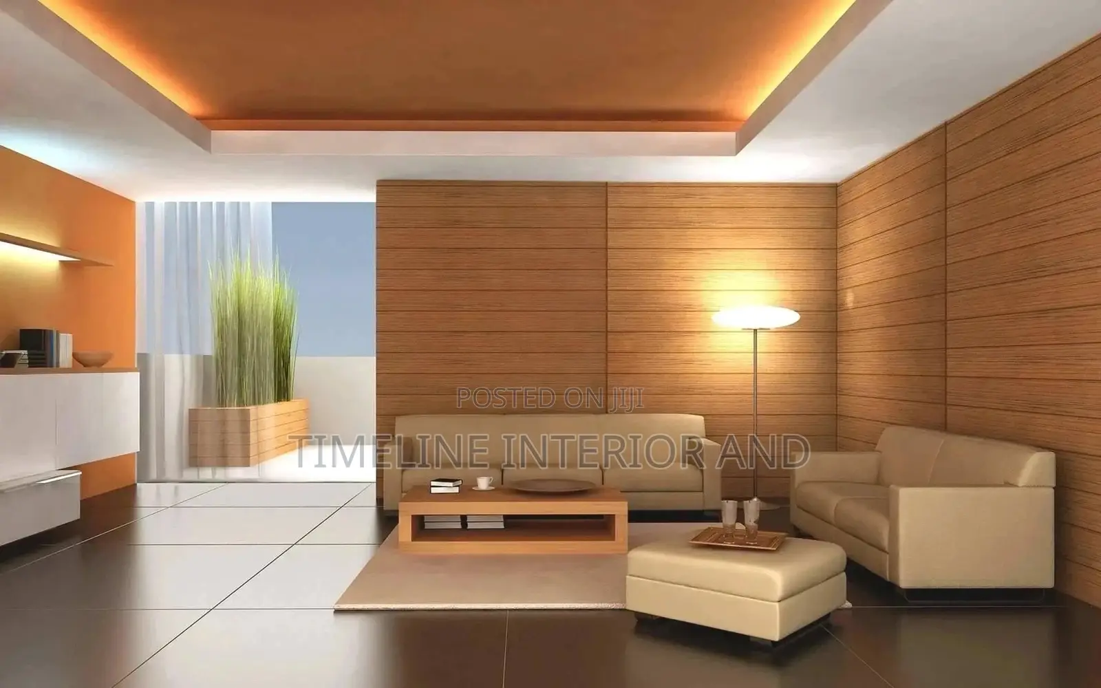 Reception Gypsum Ceilling.