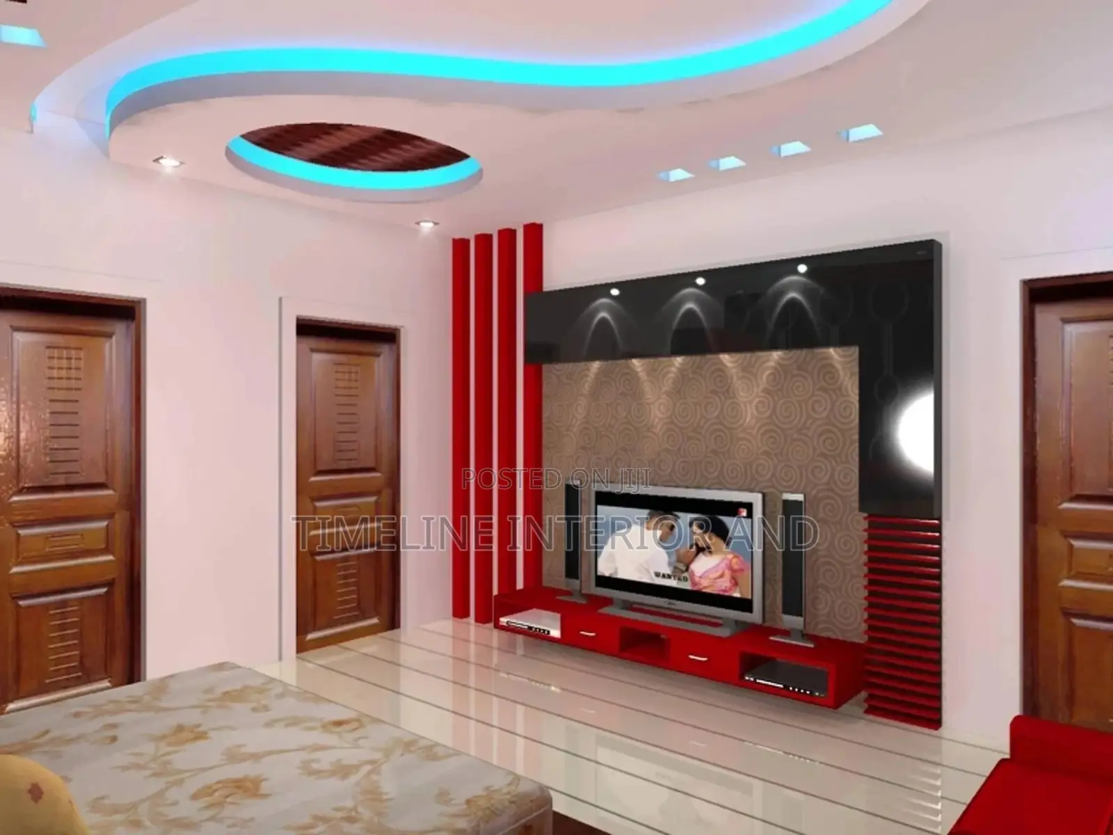Gypsum Ceiling at Kawanda Site.