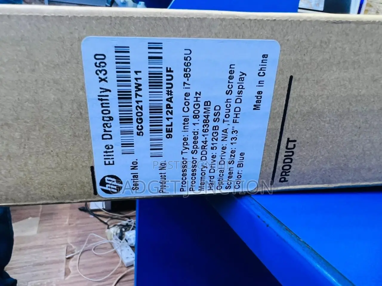 New Laptop HP EliteBook 830 G5 8GB Intel Core I5 SSD 256GB