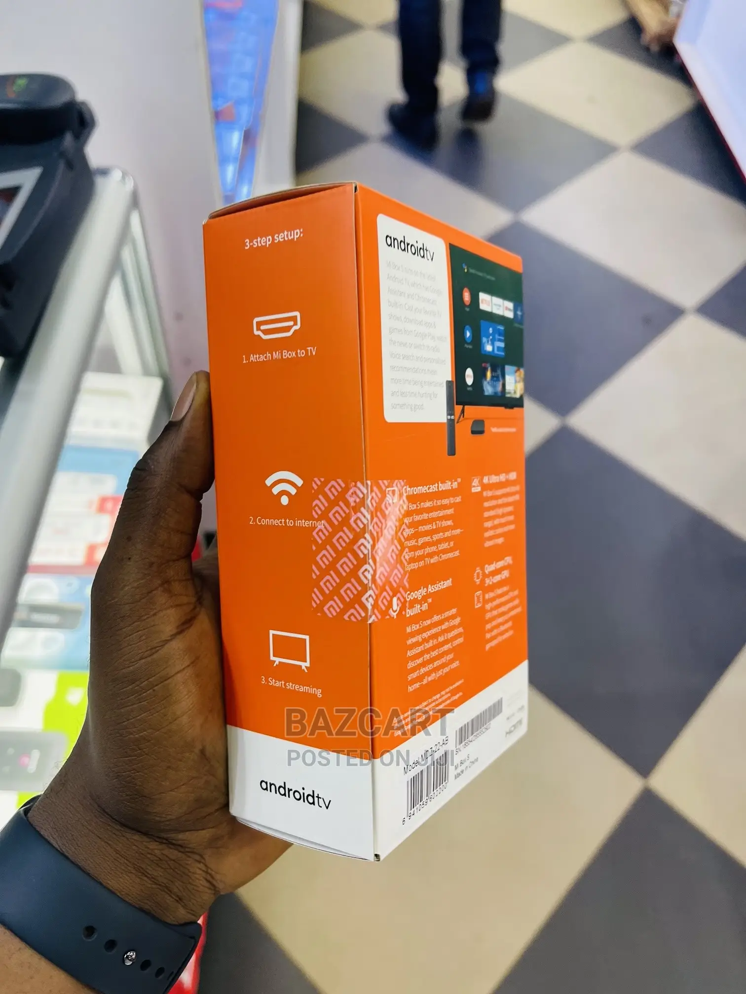 Mi Box S 4K Ultra Android Tv Box