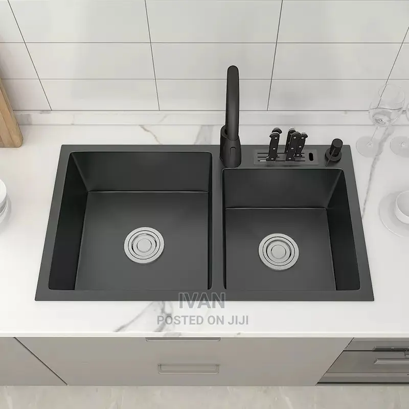 Executive Kitchen Sink Black
