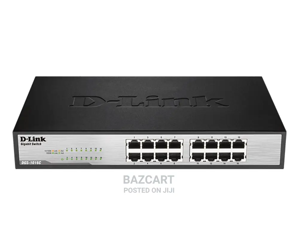 D-Link 16-Port Gigabit Unmanaged Switch DGS-1016C