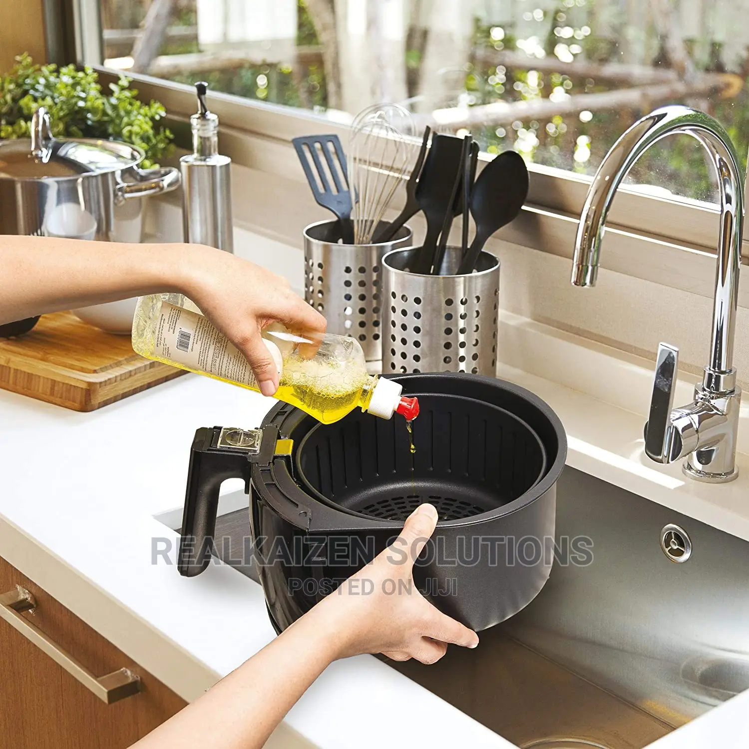 Black +Decker 2.5L Aerofry Air Fryer 1500W
