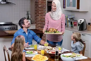 Black +Decker 2.5L Aerofry Air Fryer 1500W