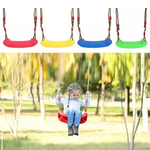 Indoor and Outdoor Kids Play Swings With Adjustable Rope
