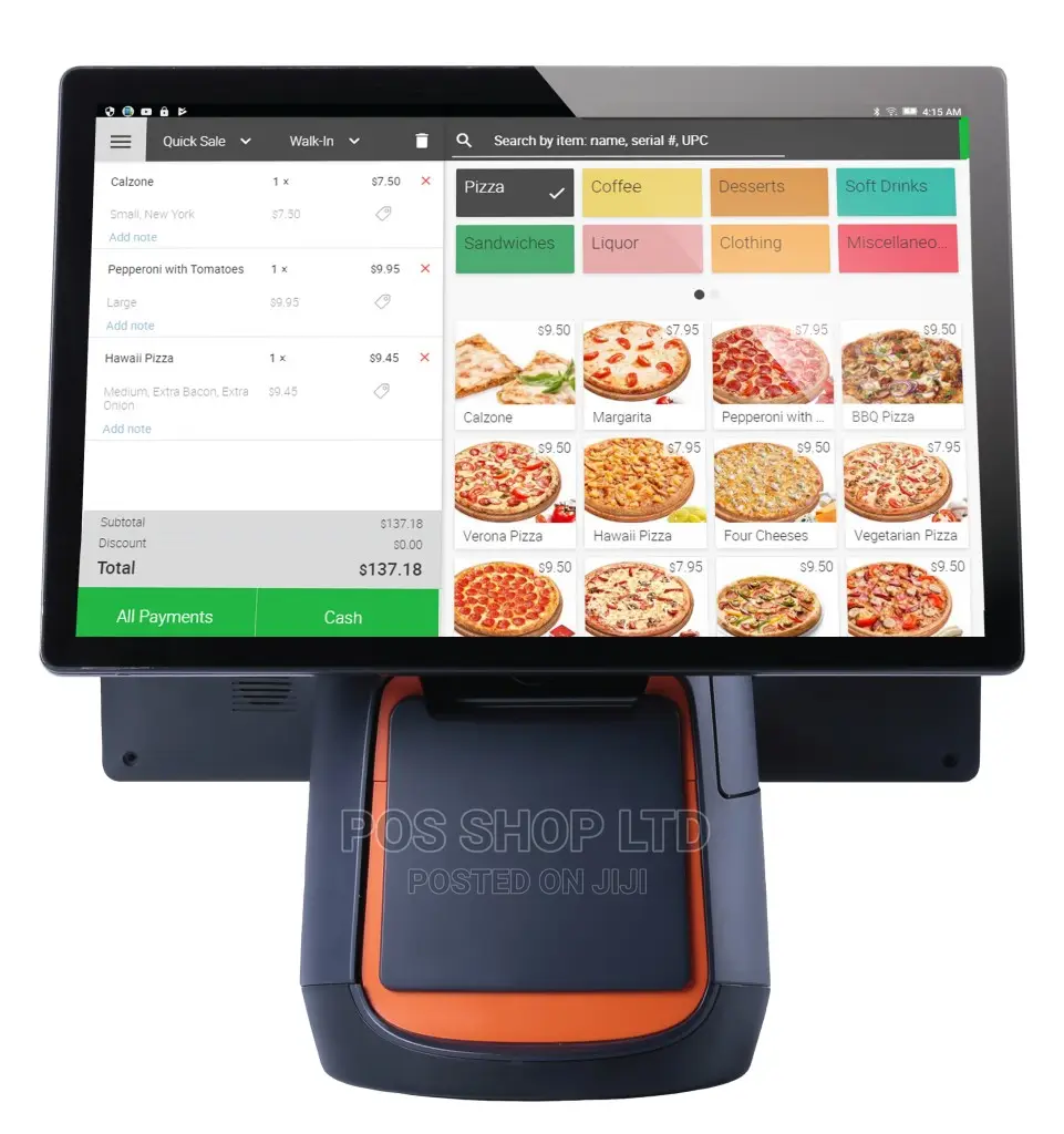 Android Pos Software Sunmi T2