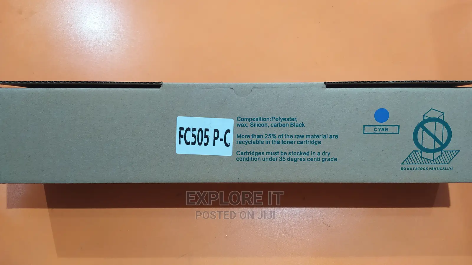 Toshiba Toner Cartridge FC505 P-C Cyan