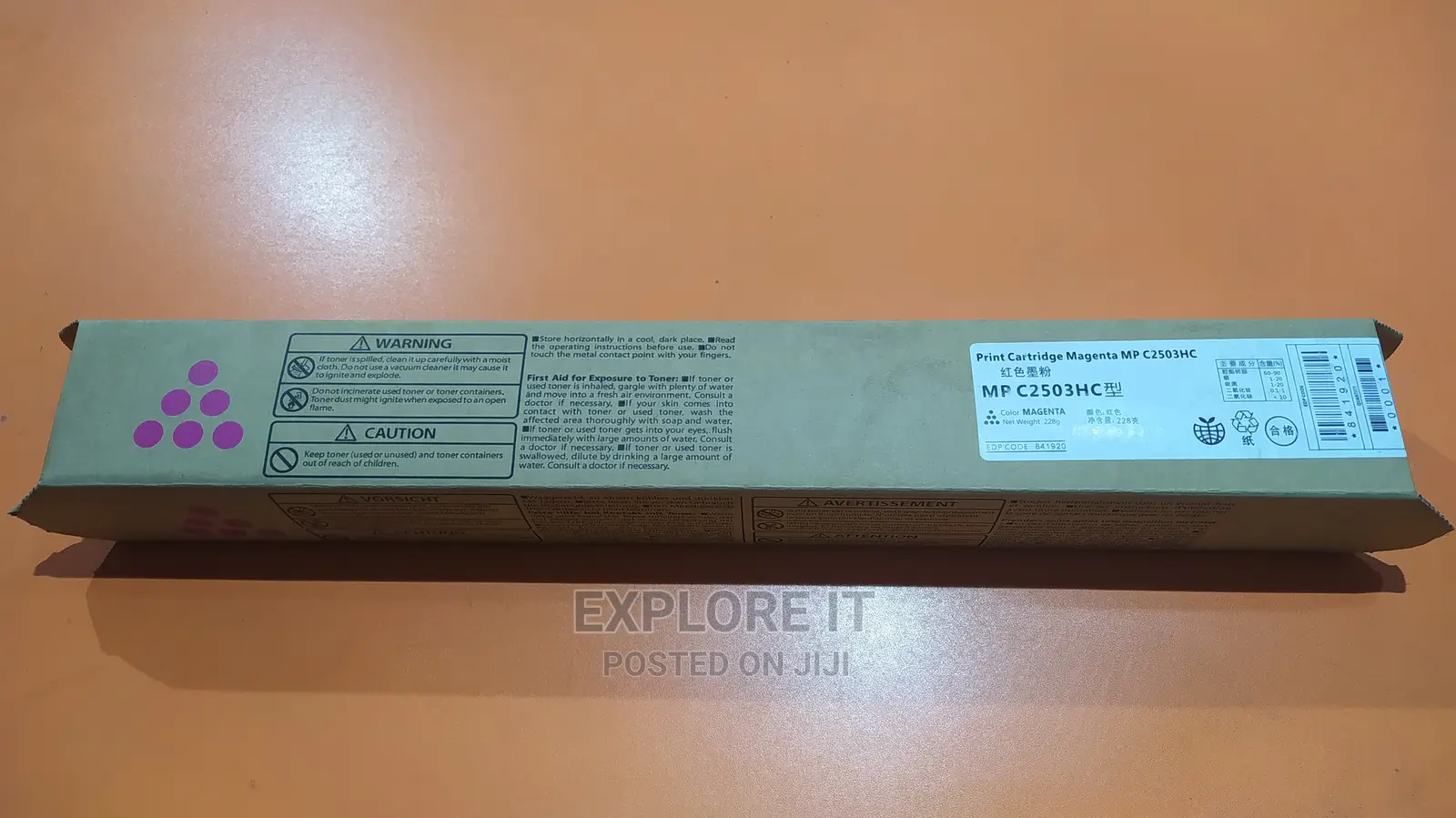 Ricoh Toner Cartridge MP C2503HC Magenta