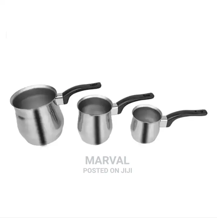 3pcs Stainless Steel Coffee Warmer Set
