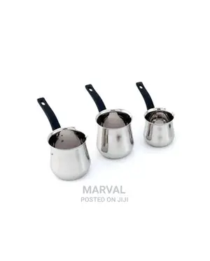 3pcs Stainless Steel Coffee Warmer Set