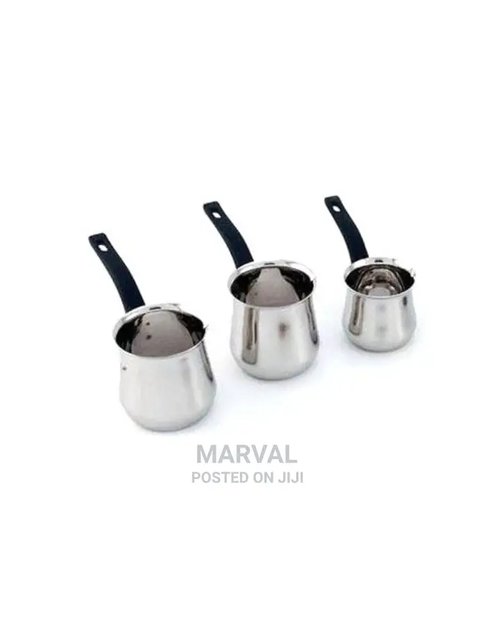 3pcs Stainless Steel Coffee Warmer Set