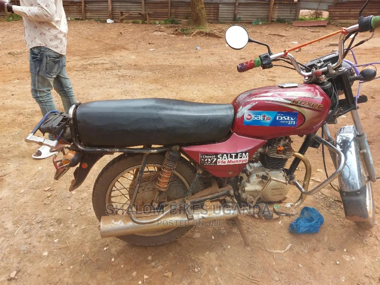 Bajaj Boxer 125 2018 White