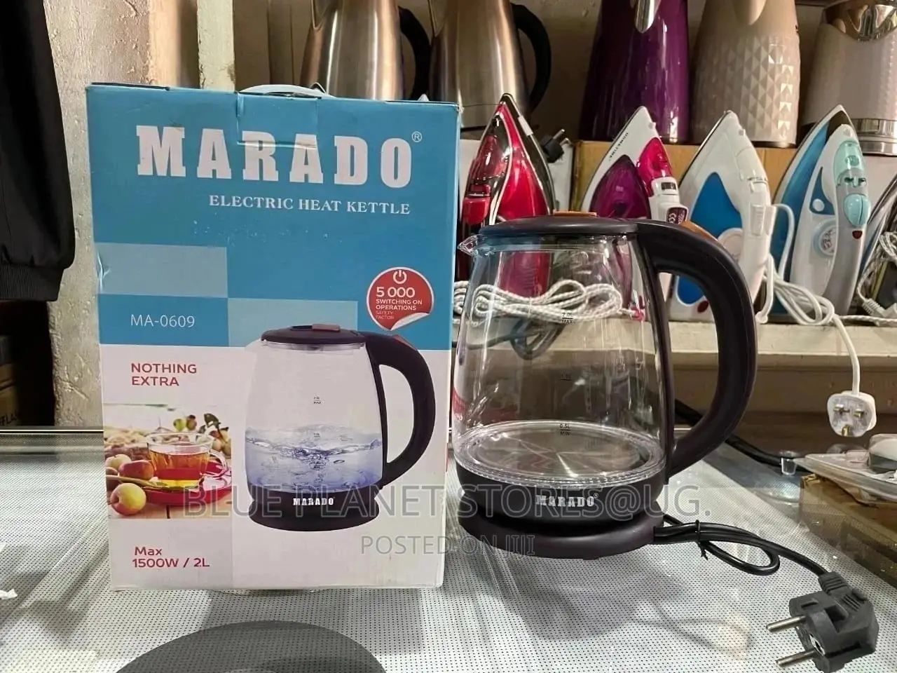 Marado 2.0L Electric Percolator/Kettles || 1500w || MA_0609