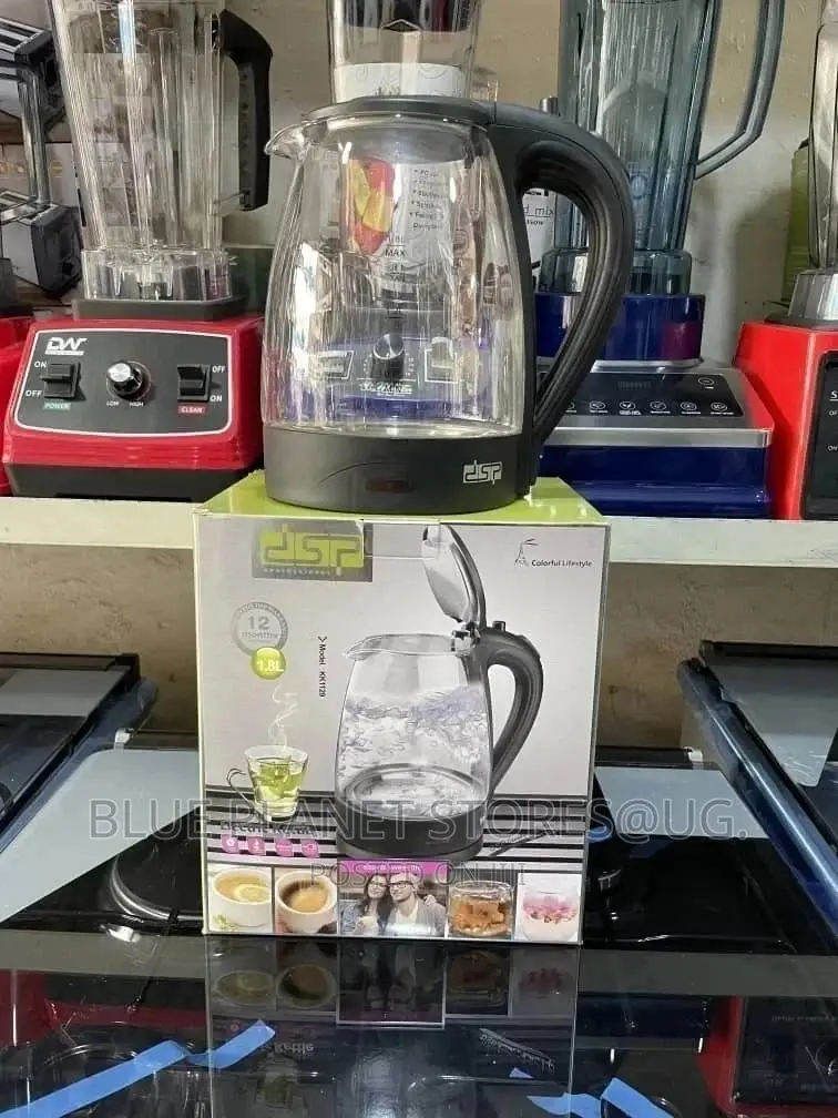 DSP 1.8litre Electric Glass Kettles || 2200w || KK_1129.