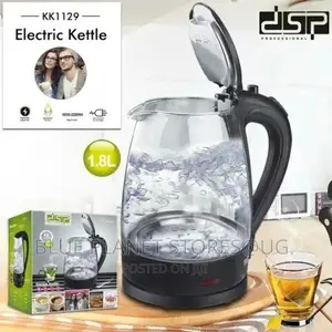 DSP 1.8litre Electric Glass Kettles || 2200w || KK_1129.