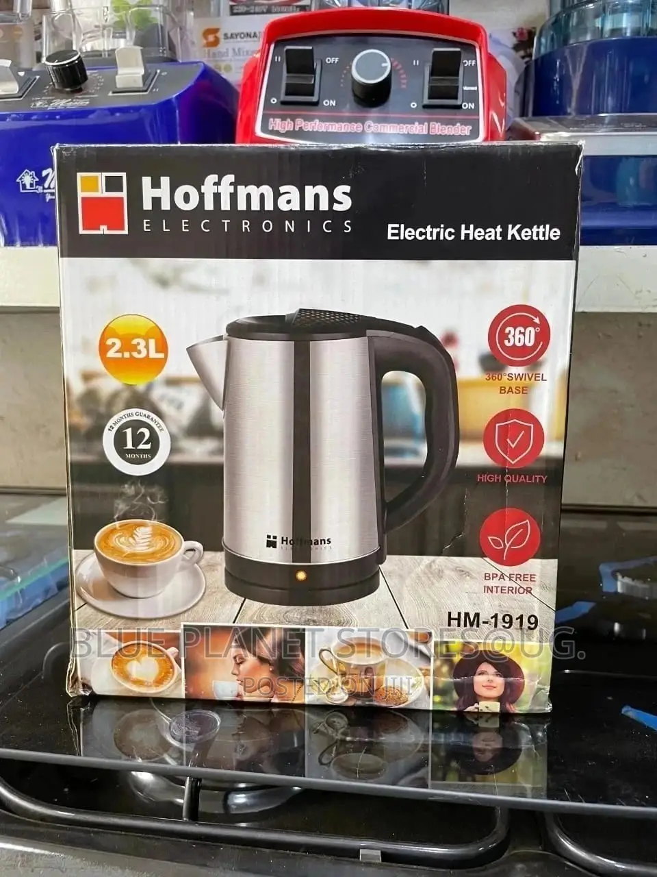 Hoffmans 2.3L Electric Percolator/Kettle || 2000w || HM_1919