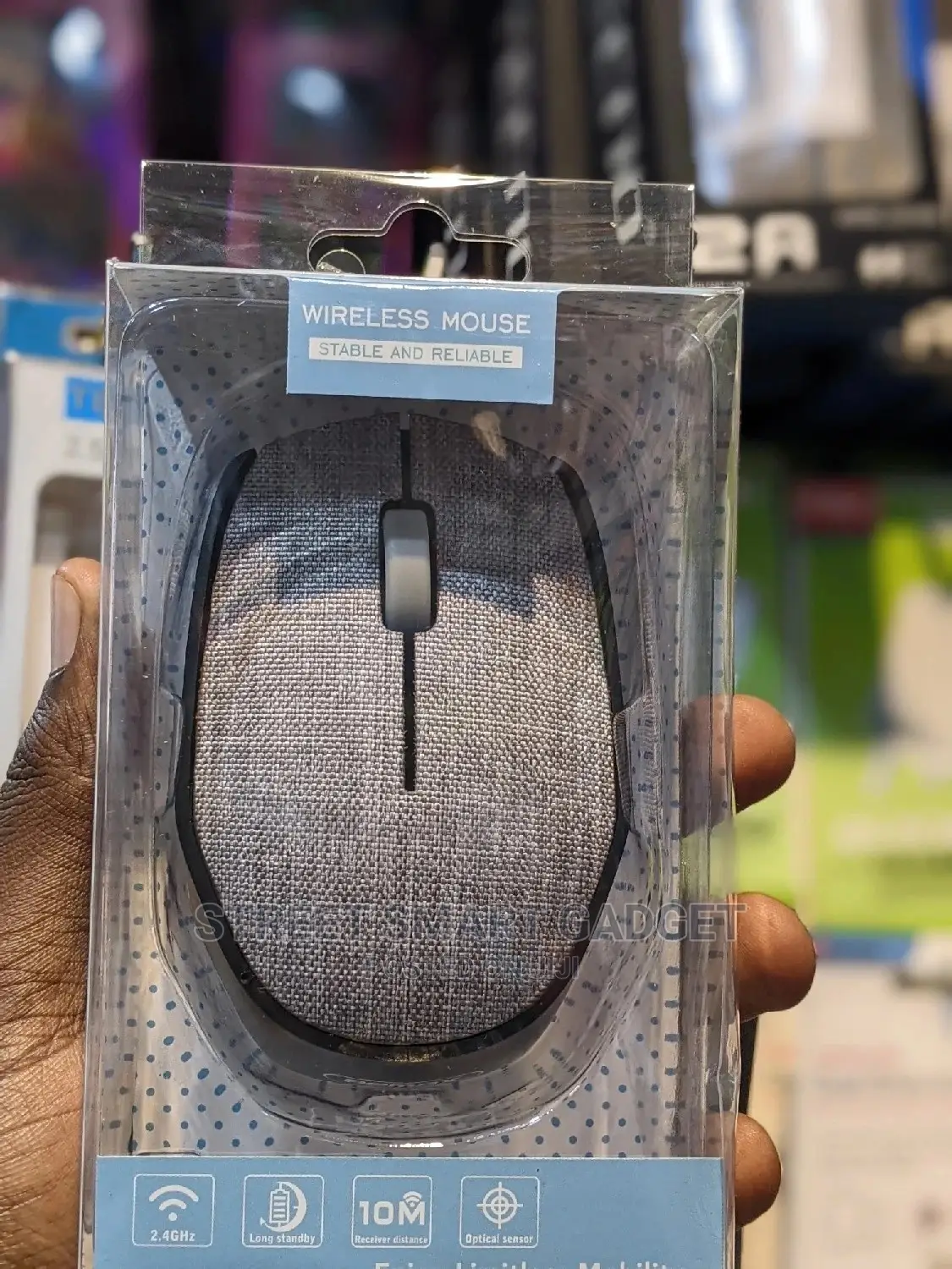 Cloth Coated Wireless Mice