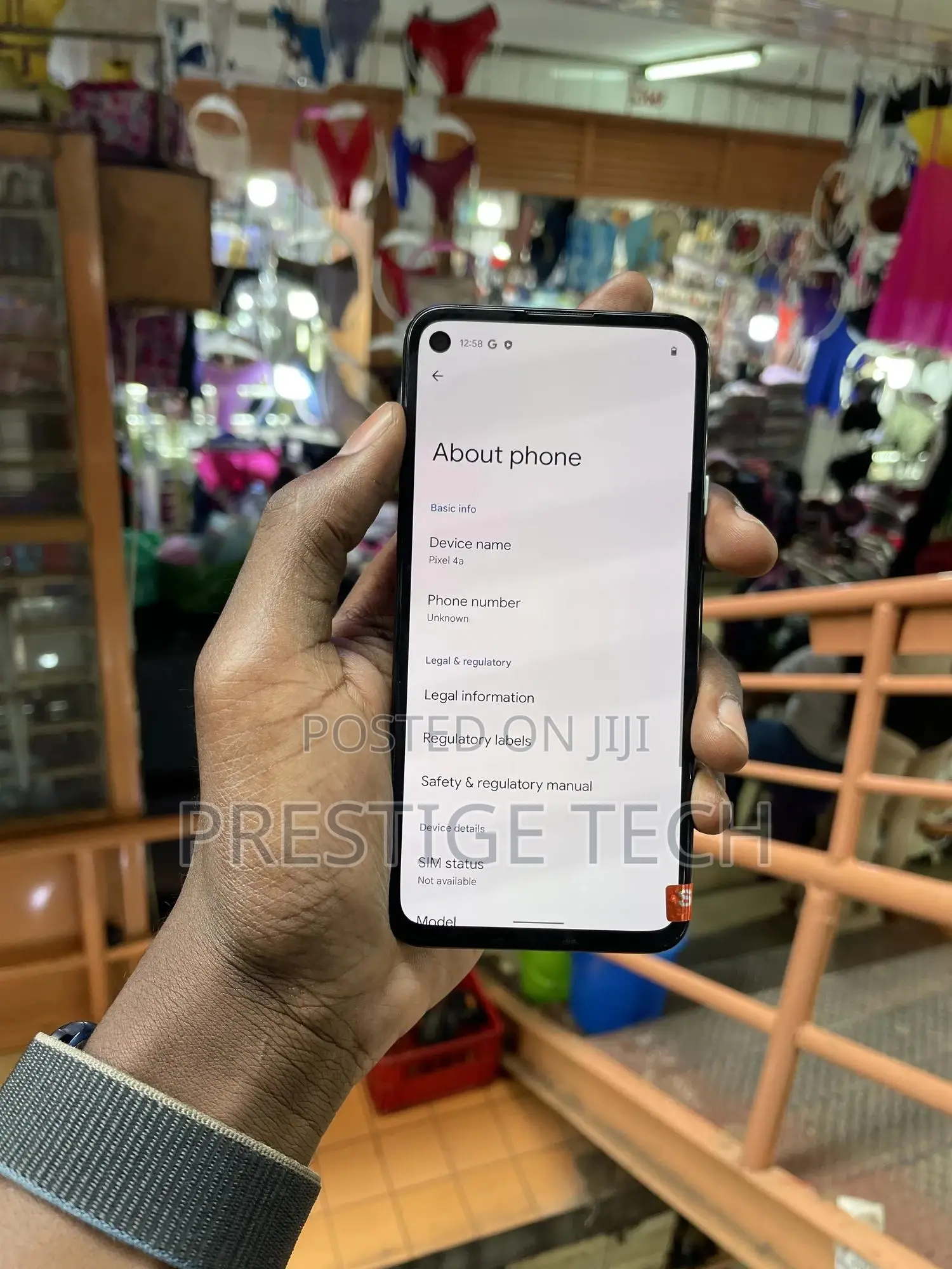 Google Pixel 4a 128 GB Black