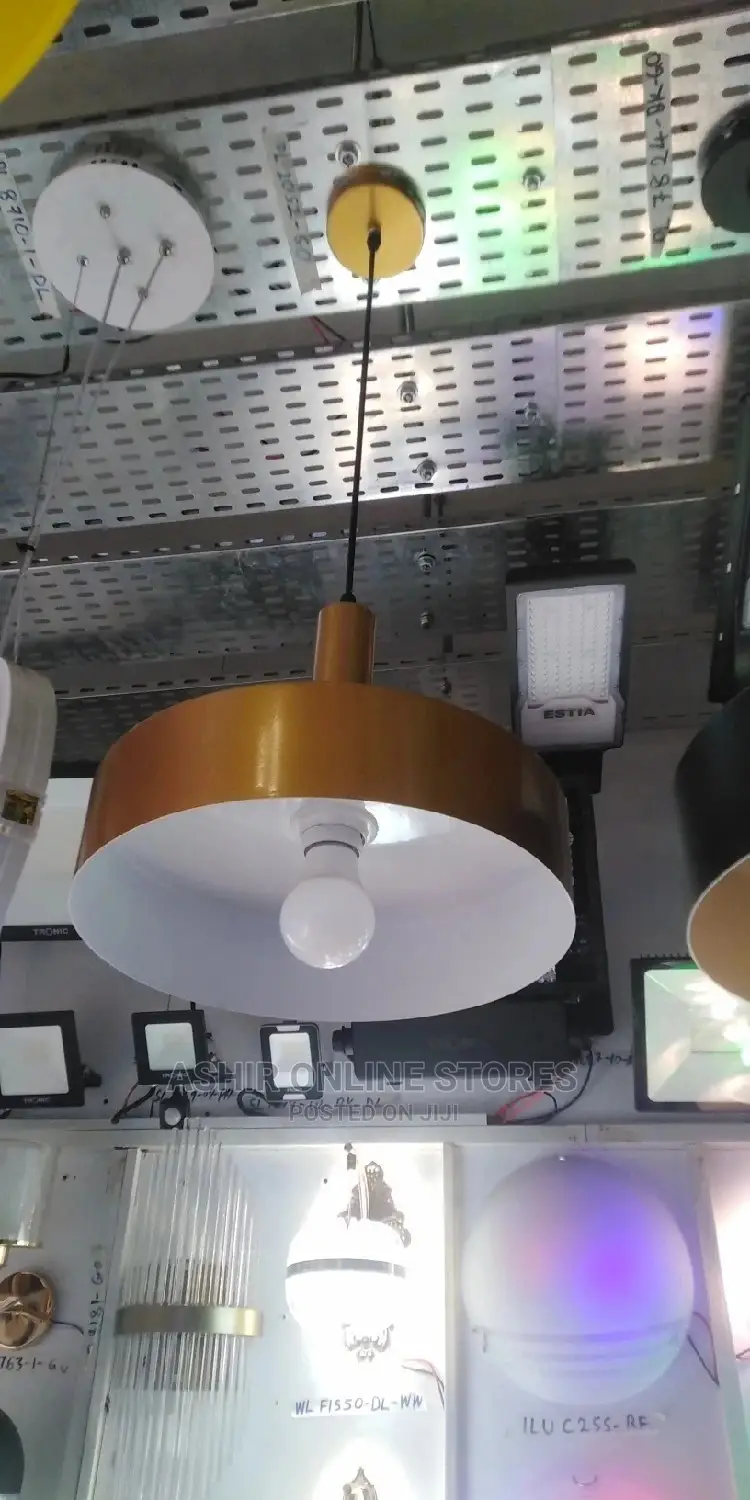 Goldish Pendant Lamp Holder
