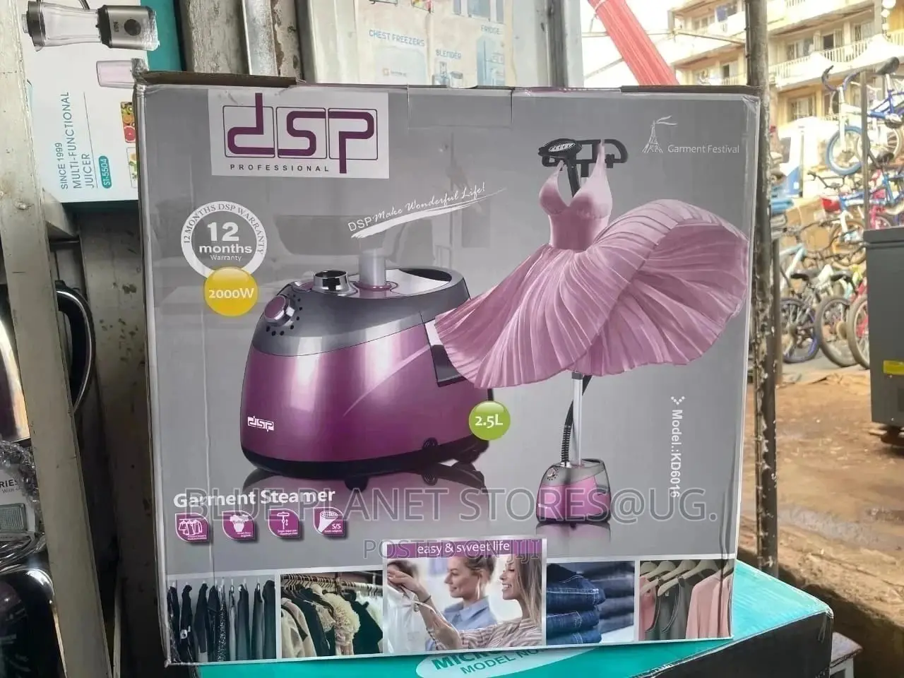 DSP 2.5L Professional Garment Steamers || 2000w || KD_6016