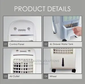 LOGIK 6 Litre 3 Speed Evaporative Air Cooler 65W