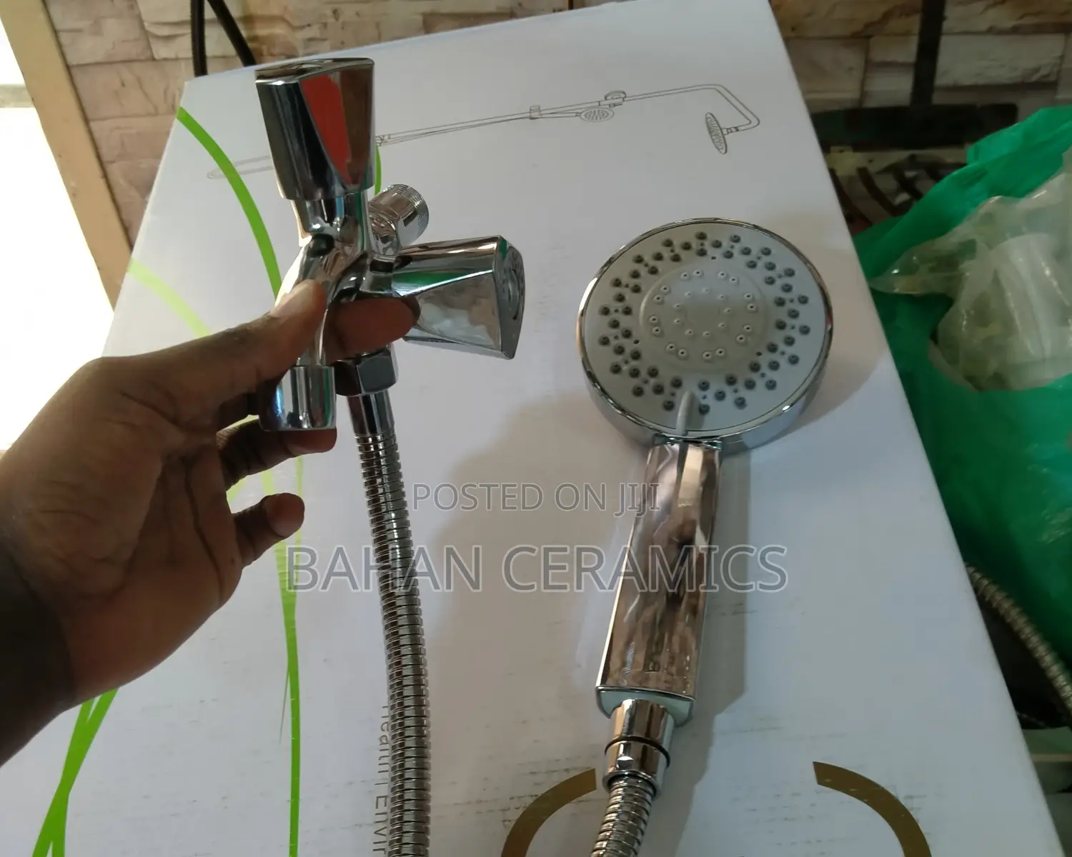Showertap With Shower Telephone.